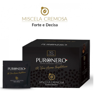 50 CIALDE PURONERO MISCELA CREMOSA + KIT ACCESSORI PZ.50