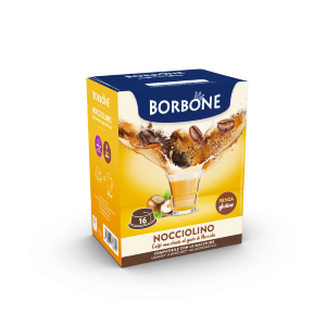 96 CAPSULE NOCCIOLINO CAFFÈ BORBONE COMPATIBILE CON LAVAZZA A MODO MIO