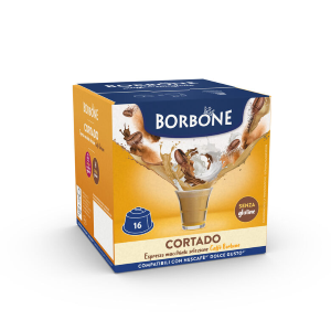 64 CAPSULE CAFFÈ BORBONE CORTADO COMPATIBILE CON DOLCE GUSTO