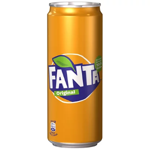 24 LATTINE DI ARANCIATA FANTA DA 33 CL