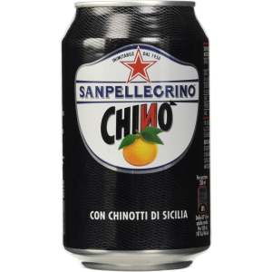 24 LATTINE DI CHINÒ SAN PELLEGRINO  DA 33 CL