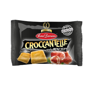 25 CONFEZIONI DI CROCCANTELLE GUSTO PROSCIUTTO FORNO DAMIANI DA 35 GR CADAUNO