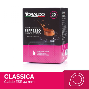 50 CIALDE CAFFÈ TORALDO MISCELA CLASSICA 