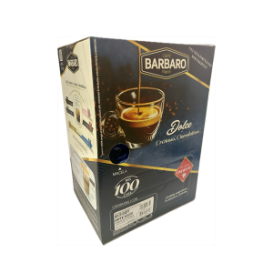 100 CAPSULE CAFFÈ BARBARO MISCELA CREMOSO CIOCCOLATTOSO NAPOLI COMP. CON NESCAFÈ DOLCE GUSTO