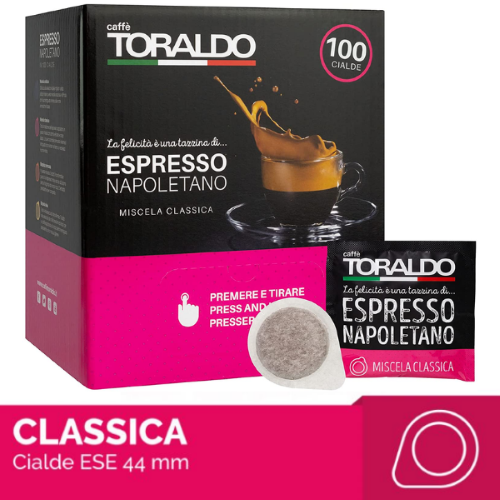 Cialde Caffè Toraldo Miscela Classica, ESE 44mm